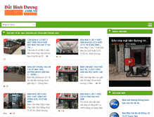 Tablet Screenshot of datbinhduong.com.vn